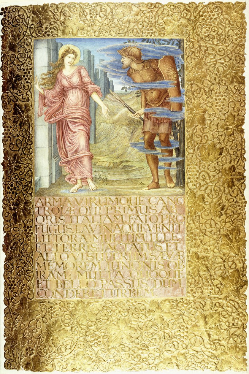 金星和埃涅阿斯（1874-c.1919） 作者 英语学校