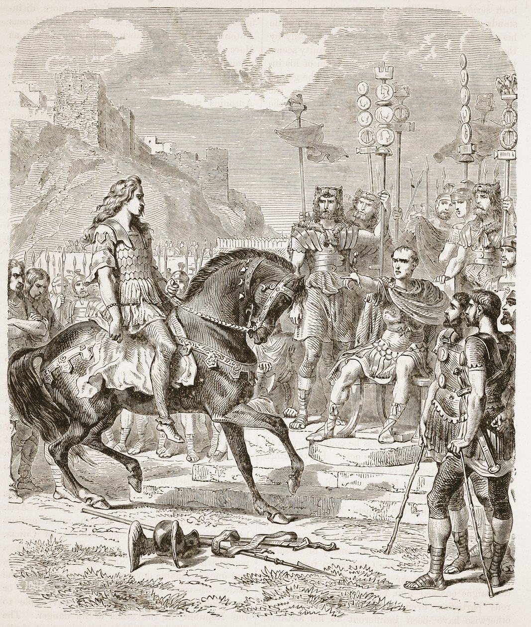 在凯撒之前的Vercingetorix 作者 英语学校