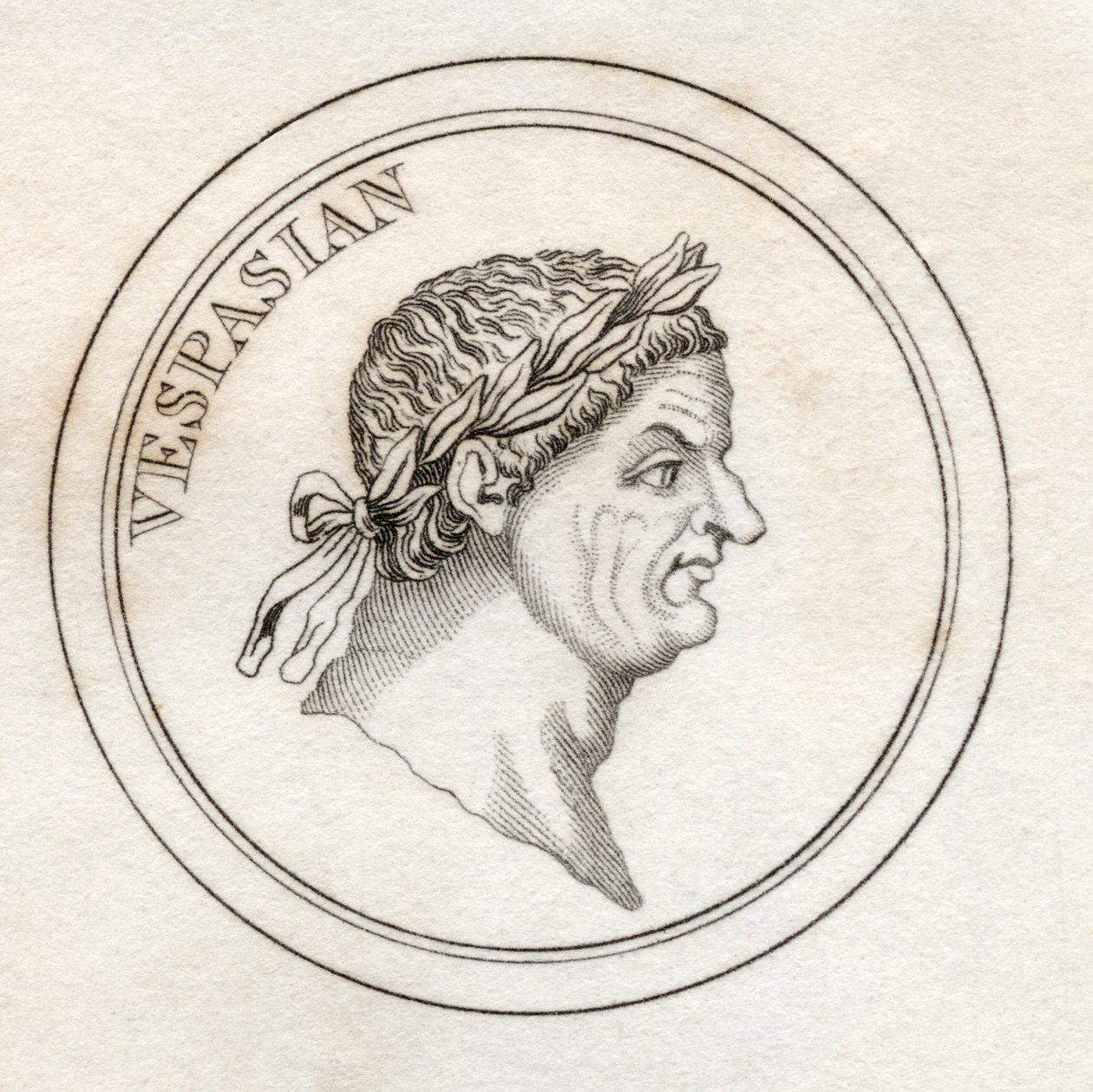 Vespasian，来自&39;Crabb&39;s Historical Dictionary&39;，于1825年出版 作者 英语学校