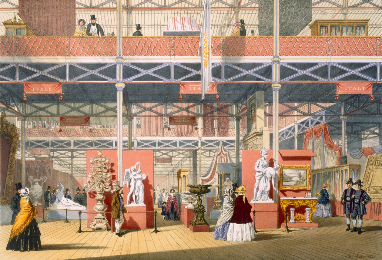 从Dickinsons综合图片看1851年的大展的意大利部分 作者 英语学校
