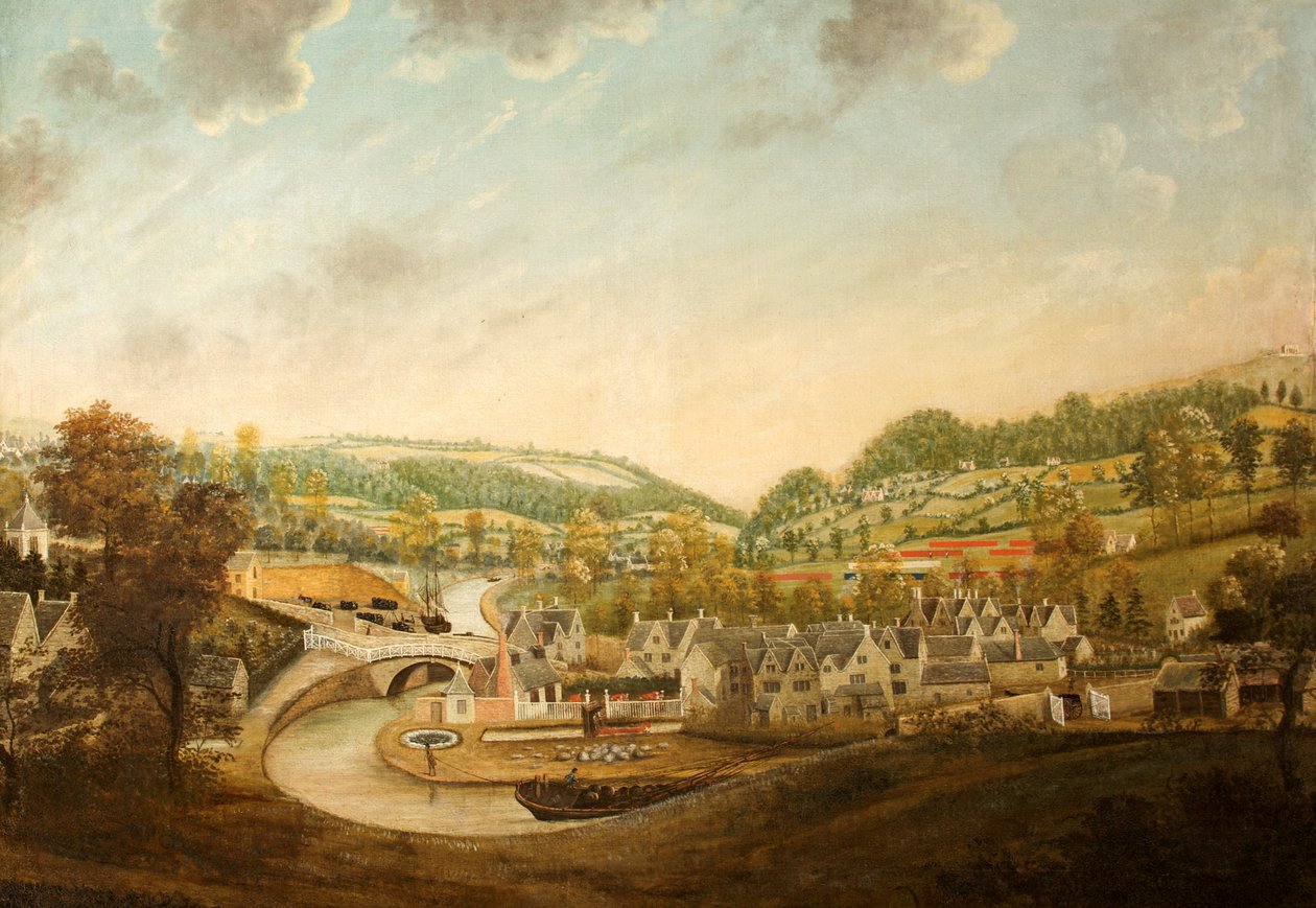 Wallbridge，格洛斯特郡，1790年 作者 英语学校