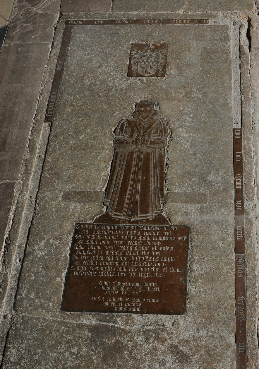 Walter Bailey，1592-93（黄铜）（详见434808-809） 作者 英语学校