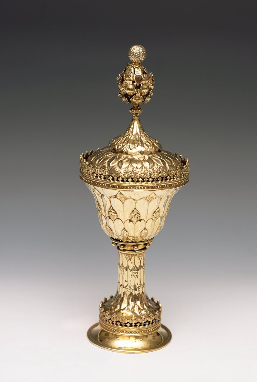 Wardens Grace Cup，c.1480（银镀金）（另见239872） 作者 英语学校
