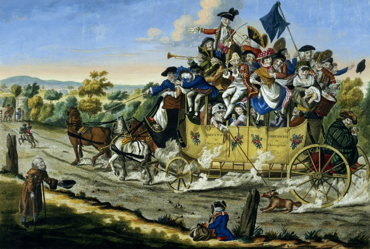 Whitsuntide Holidays，pub。作者：Carington Bowles（fl.1744-93），1783（彩色线条雕刻） 作者 英语学校