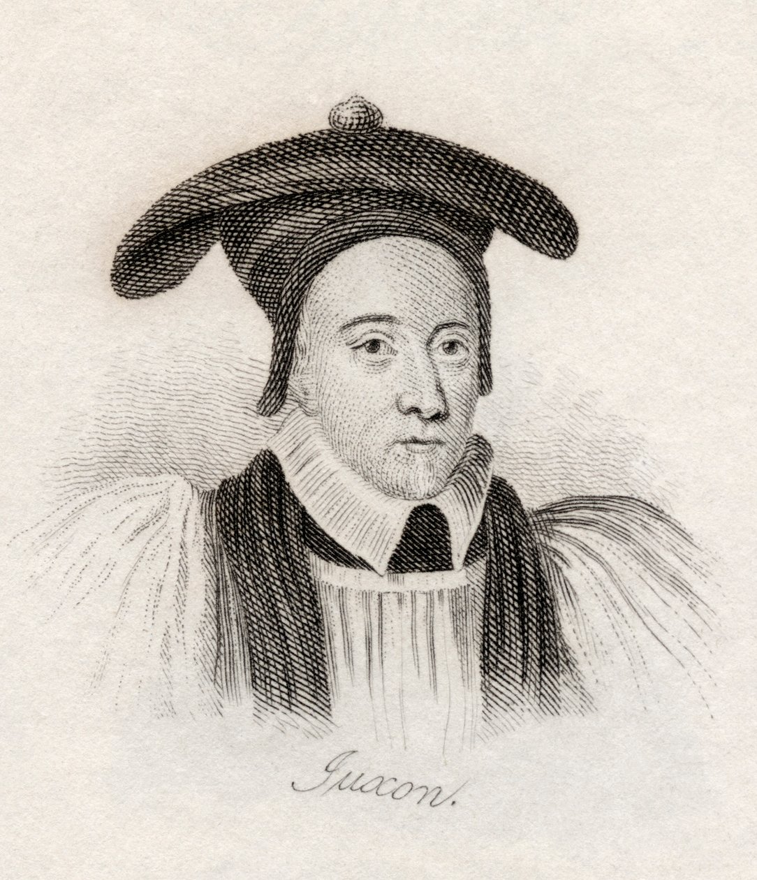 William Juxon，来自&39;Crabb&39;s Historical Dictionary&39;，1825年出版（版画） 作者 英语学校