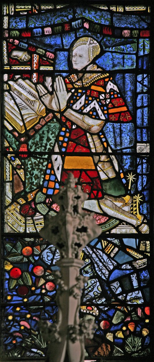 Window Ew描绘了Richard Beauchamp（女性面部的复合人物） 作者 英语学校