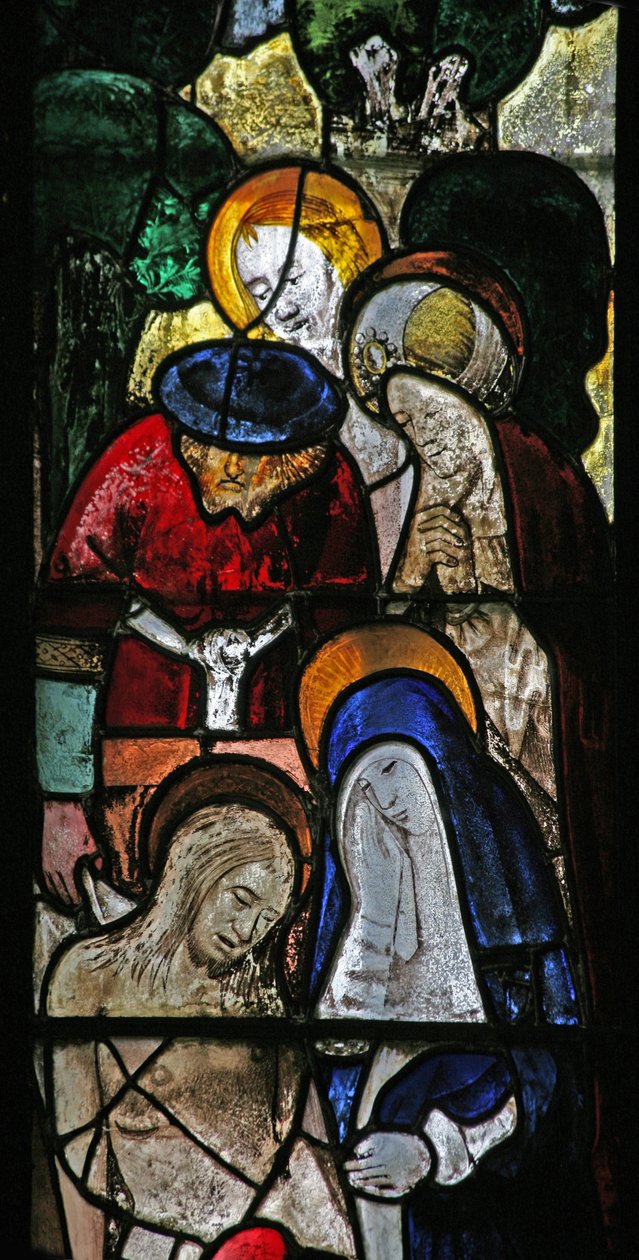 窗口s2描绘了Entombment 作者 英语学校