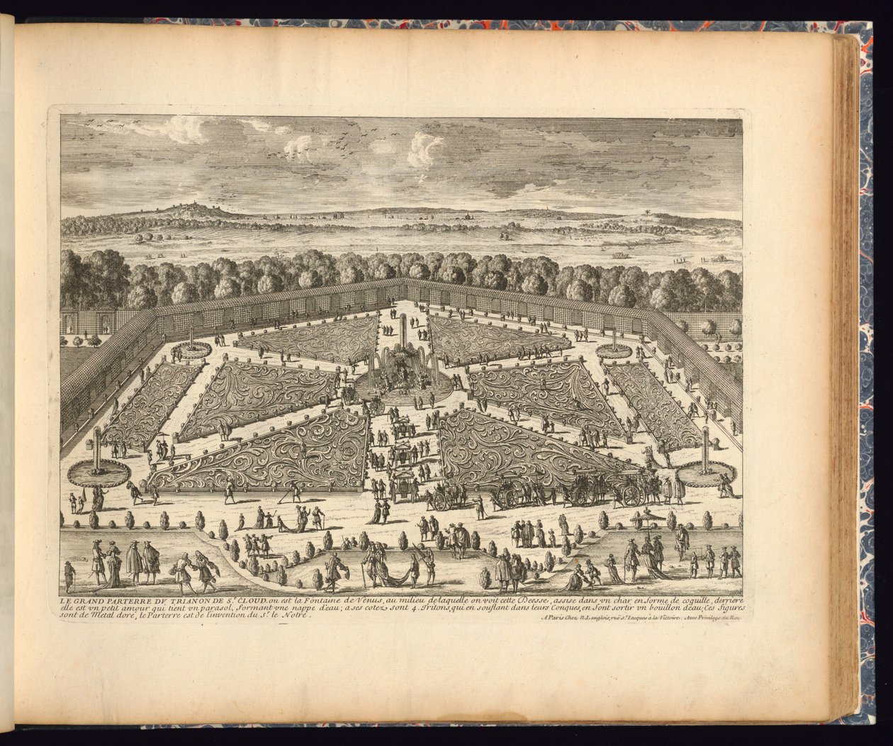 列印（法国），约1660 作者 由加百利·佩勒（Gabriel Perelle）刻制