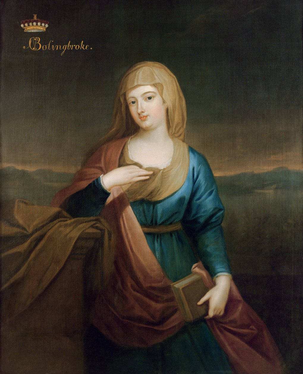 Marie Claire Deschamps de Marcilly（1675-1750）的肖像，Henry的第二任妻子，第一个子弹Bolingbroke，1720 作者 以诺·西曼