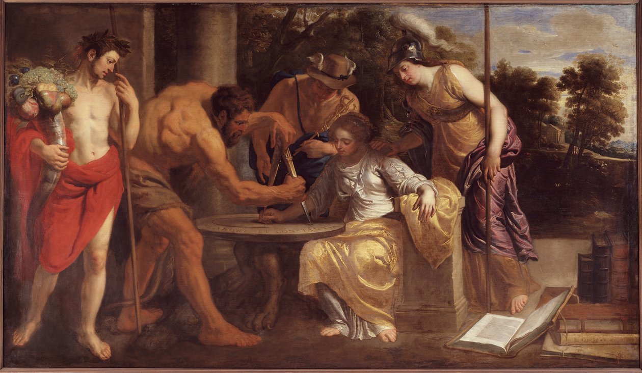 Labore et Constantia, 1640. 作者 小伊拉斯谟奎利努斯