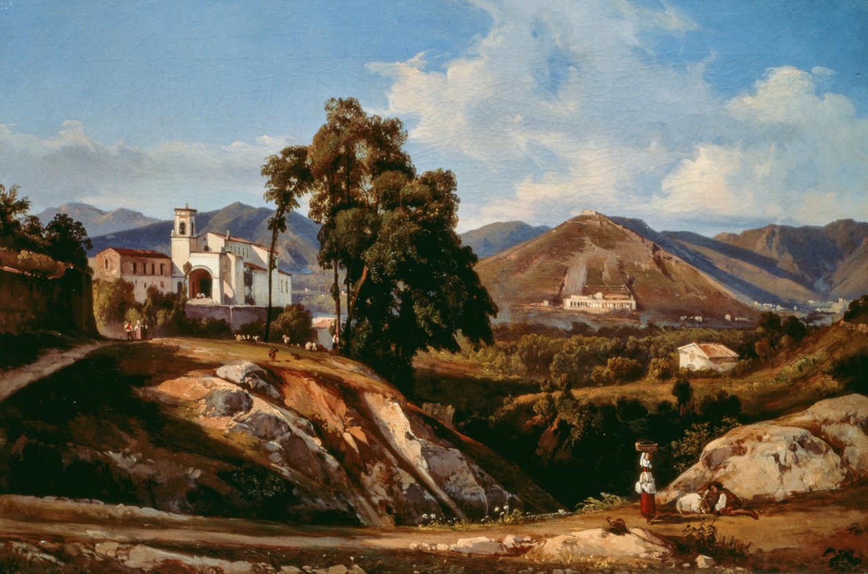 Gardens of Villa Reale in Naples 作者 埃科尔·吉甘特