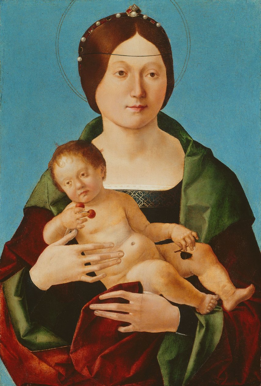圣母和圣婴 作者 罗伯蒂（Ercole de Roberti）