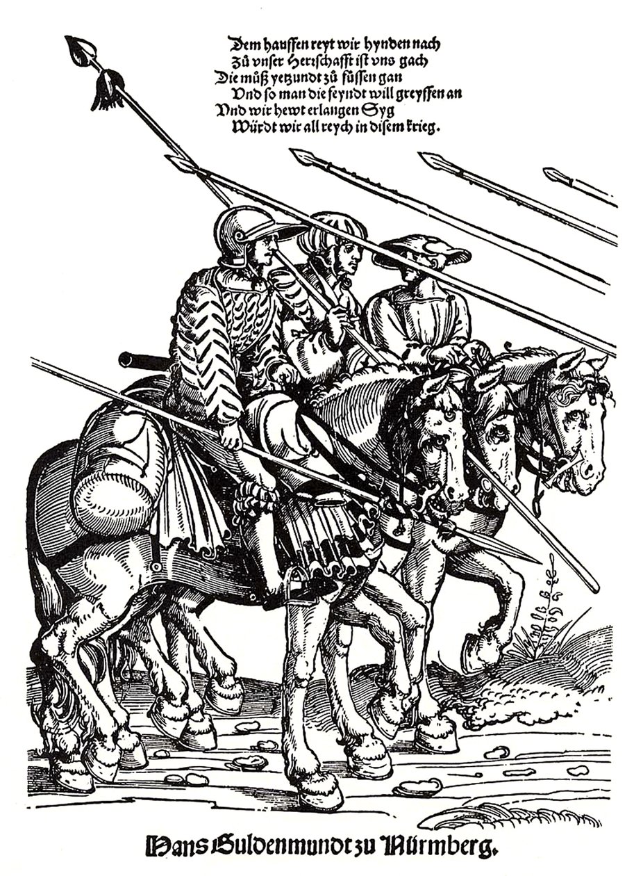 Landsknechts的军事战役 作者 埃哈德·舍恩（Erhard Schon）