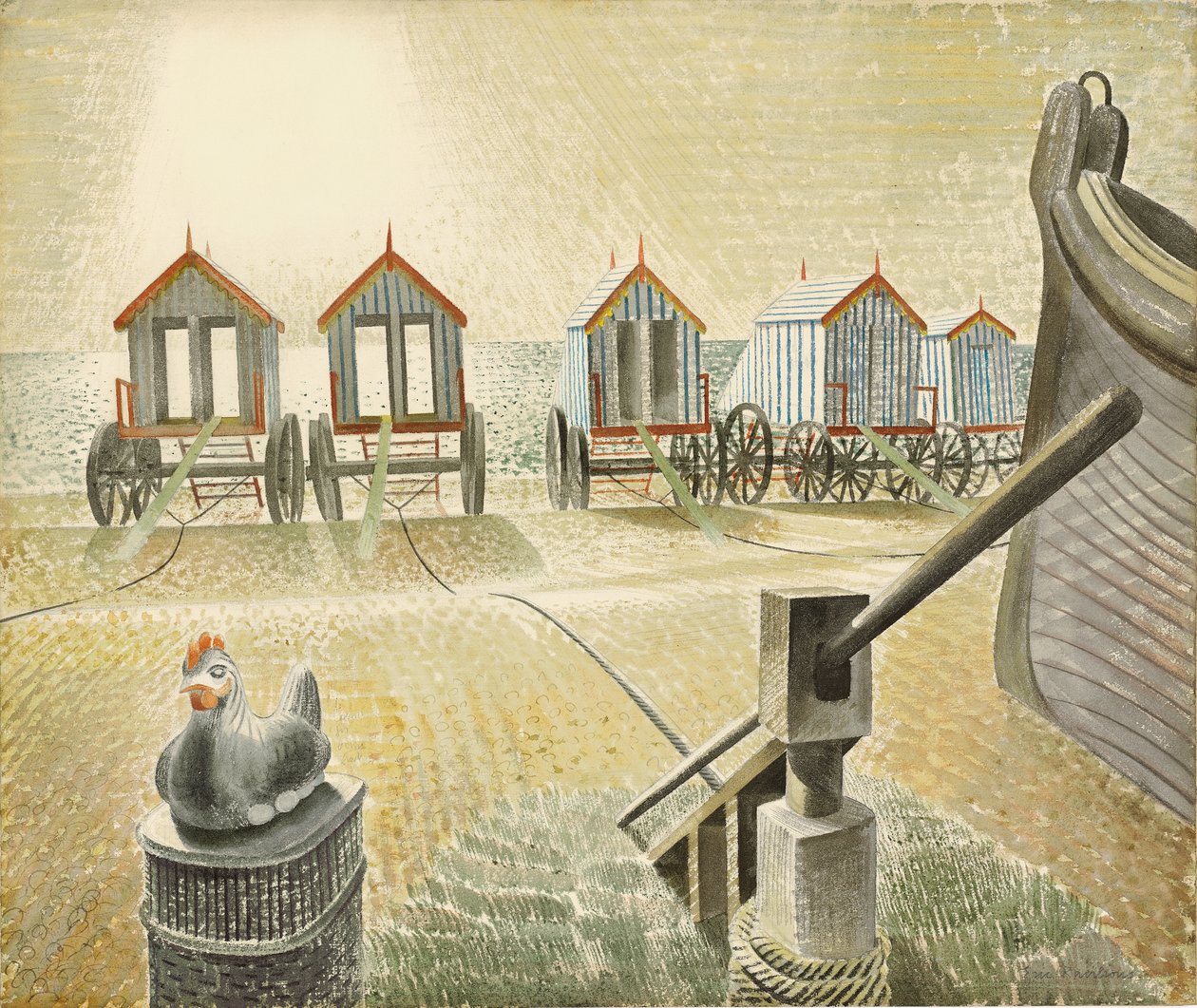 Aldeburgh洗衣机，1938年 作者 埃里克·拉维鲁（Eric Ravilious）