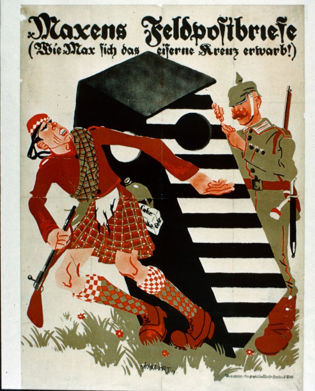马克斯的信（他如何赢得铁十字勋章！），1914年 作者 富裕福利