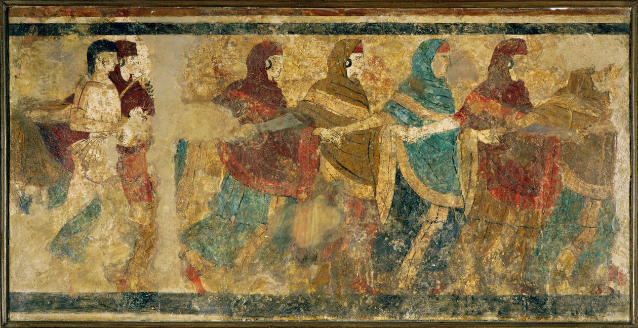 葬礼仪式：女子合唱团在葬礼队伍中载歌载舞 作者 埃里希·莱辛