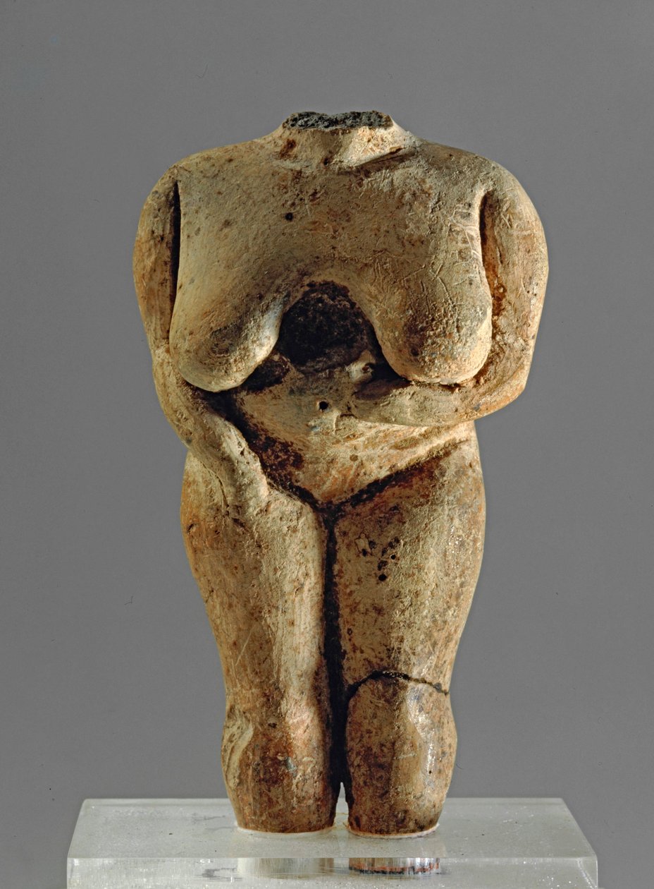 无头女俑，公元前 3400-3000 年（兵马俑） 作者 埃里希·莱辛
