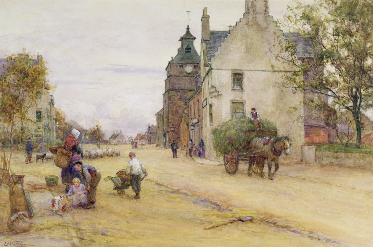 Crail，Fife 作者 欧内斯特·阿尔伯特·沃特洛