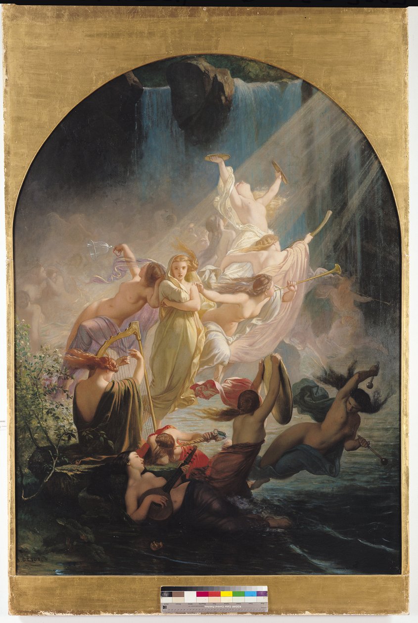 Undines或者The Torrent，1857年 作者 欧内斯特·奥古斯丁·根敦