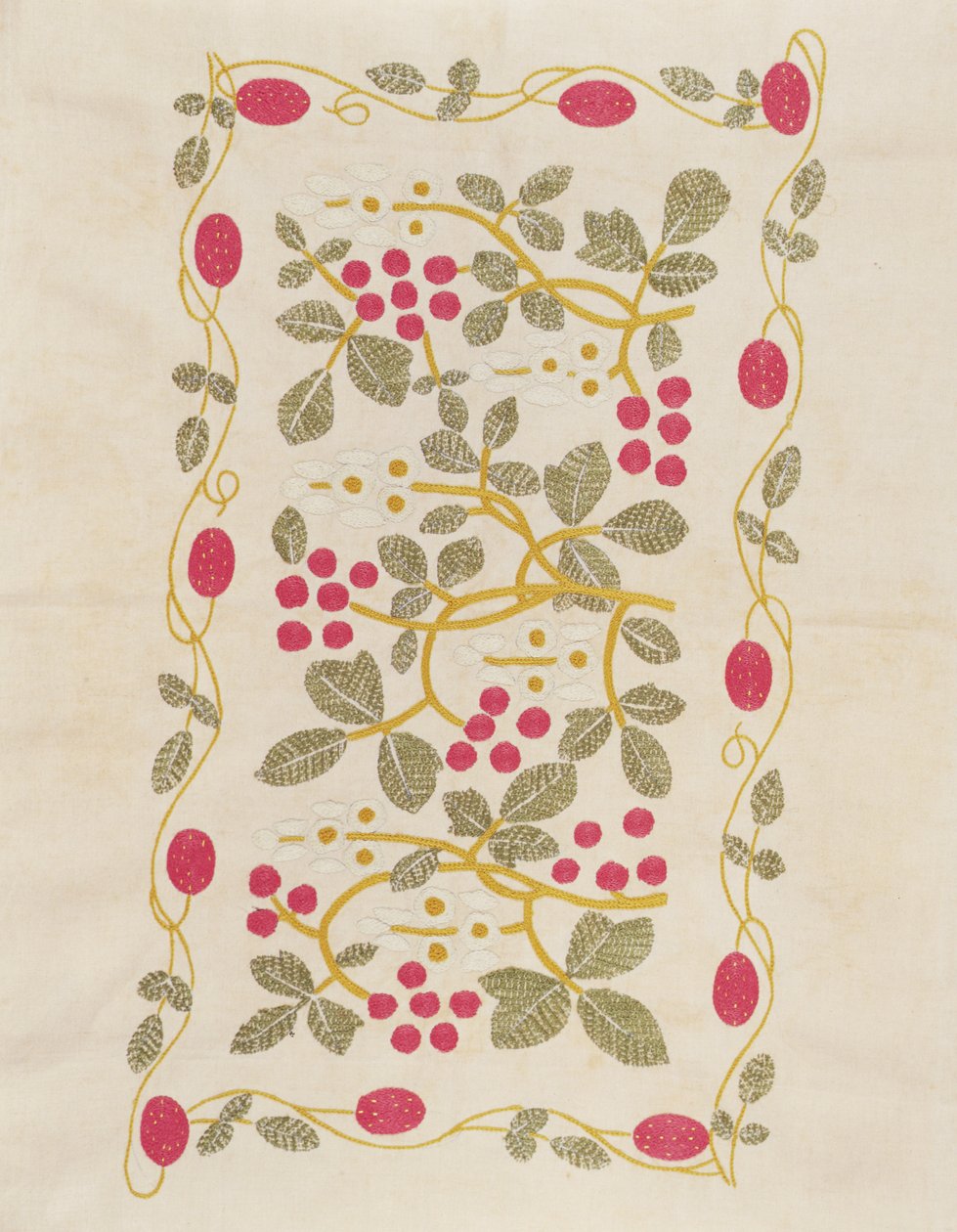 刺绣，c.1900（亚麻色羊毛） 作者 欧内斯特·威廉·吉姆森