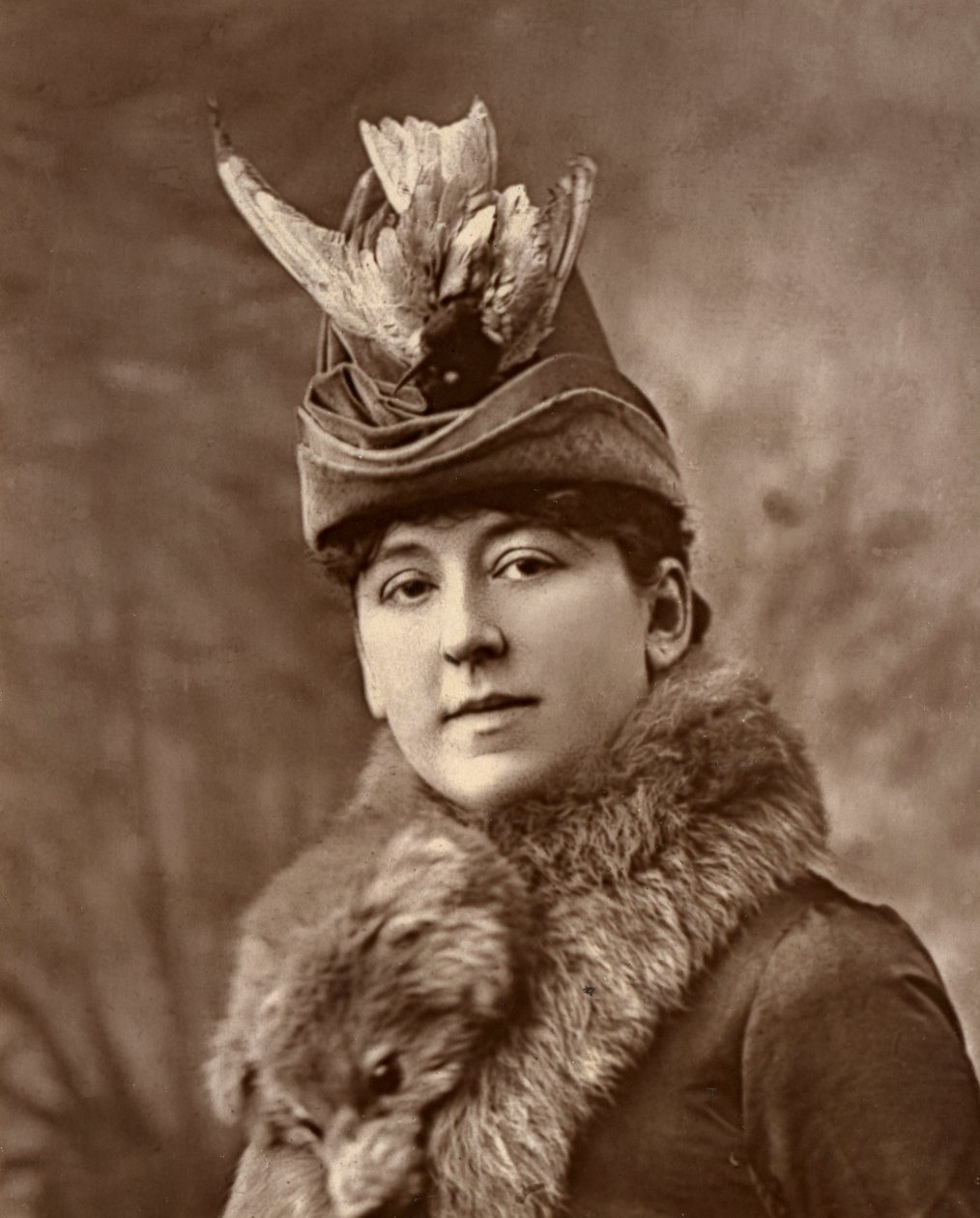 艾米·罗丝（Amy Roselle），英国女演员，1887年 作者 欧内斯特·巴劳