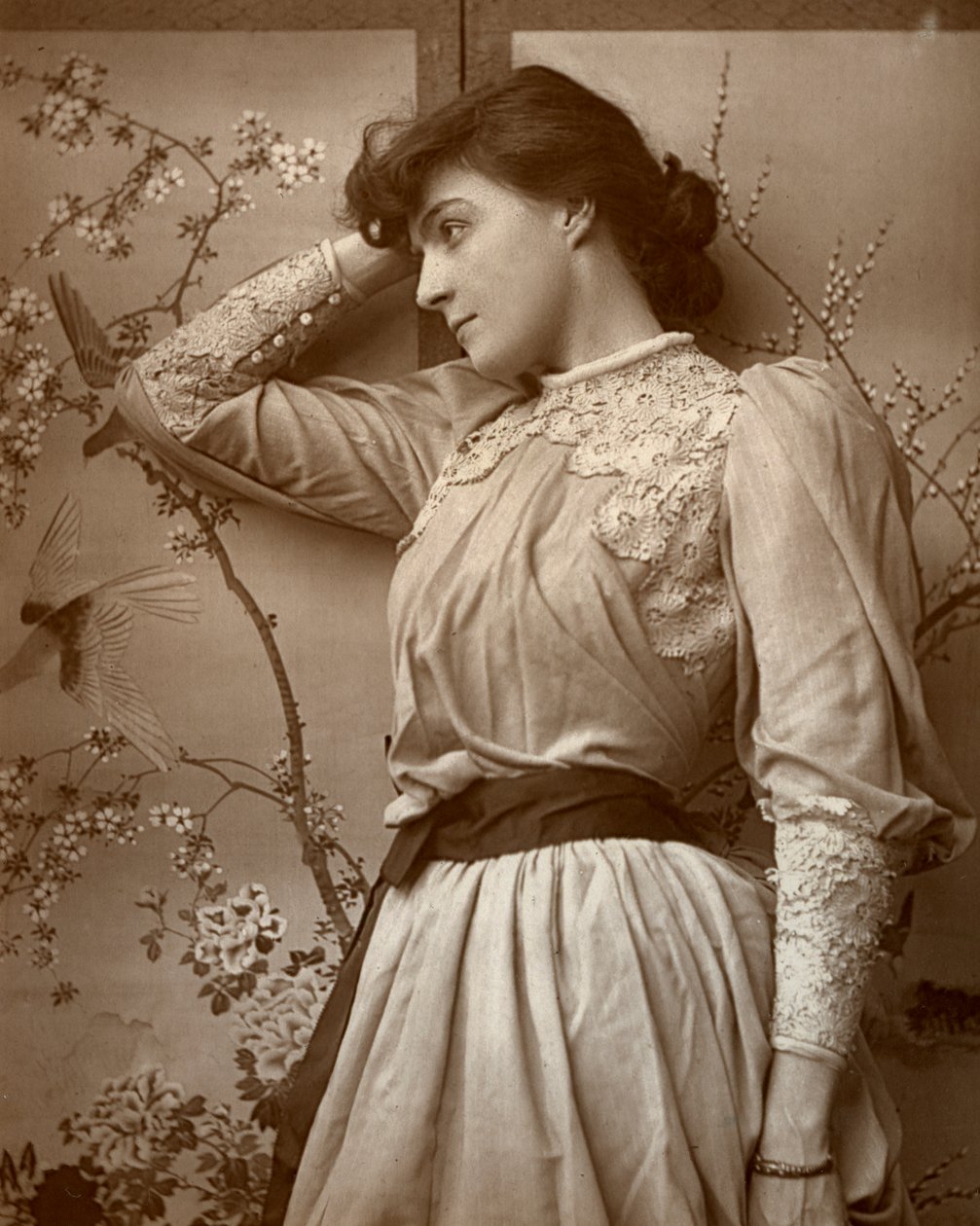 Cora Urquhart Brown-Potter，美国女演员，1887年 作者 欧内斯特·巴劳