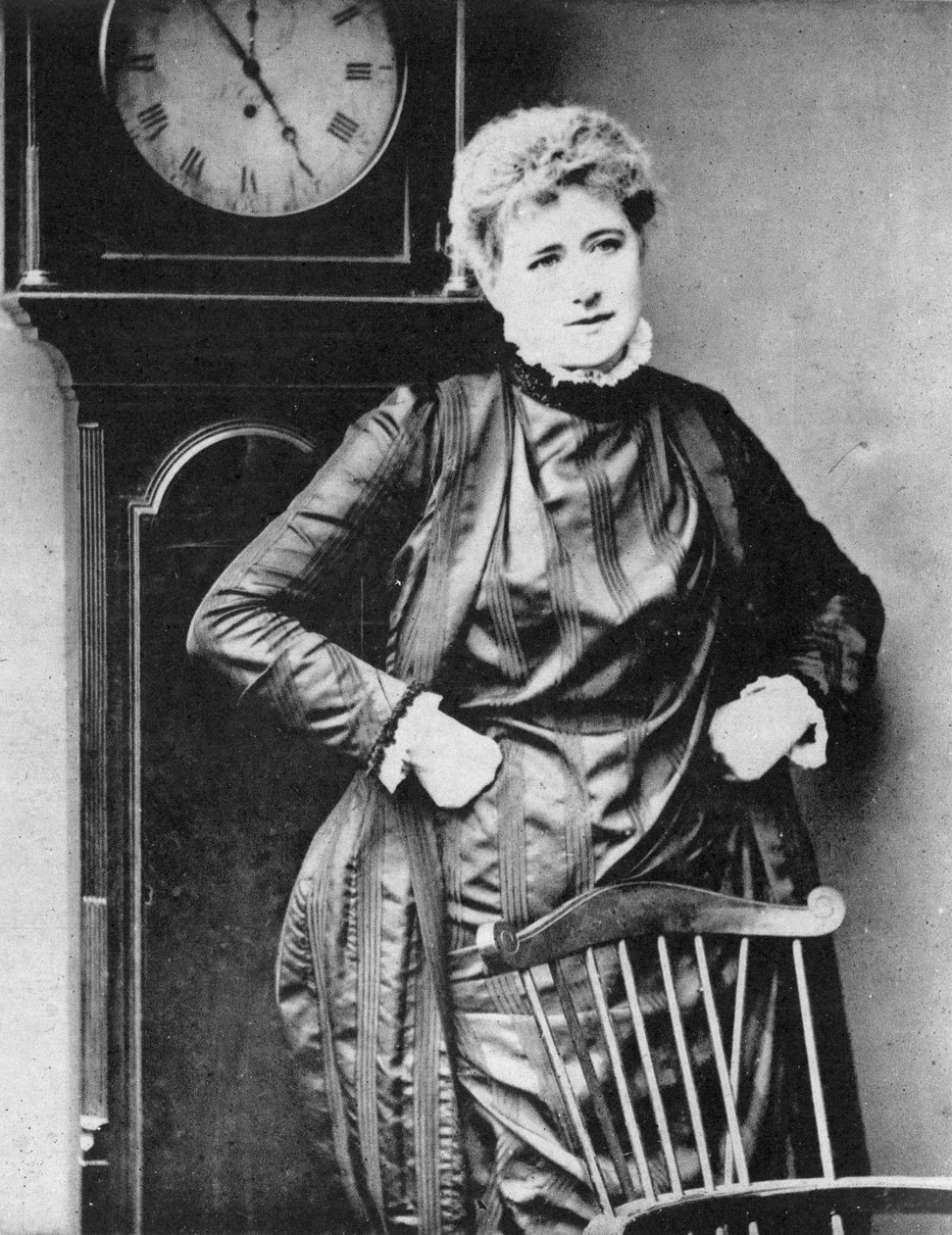 艾伦·特里（Ellen Terry），英国女演员，1887年 作者 欧内斯特·巴劳
