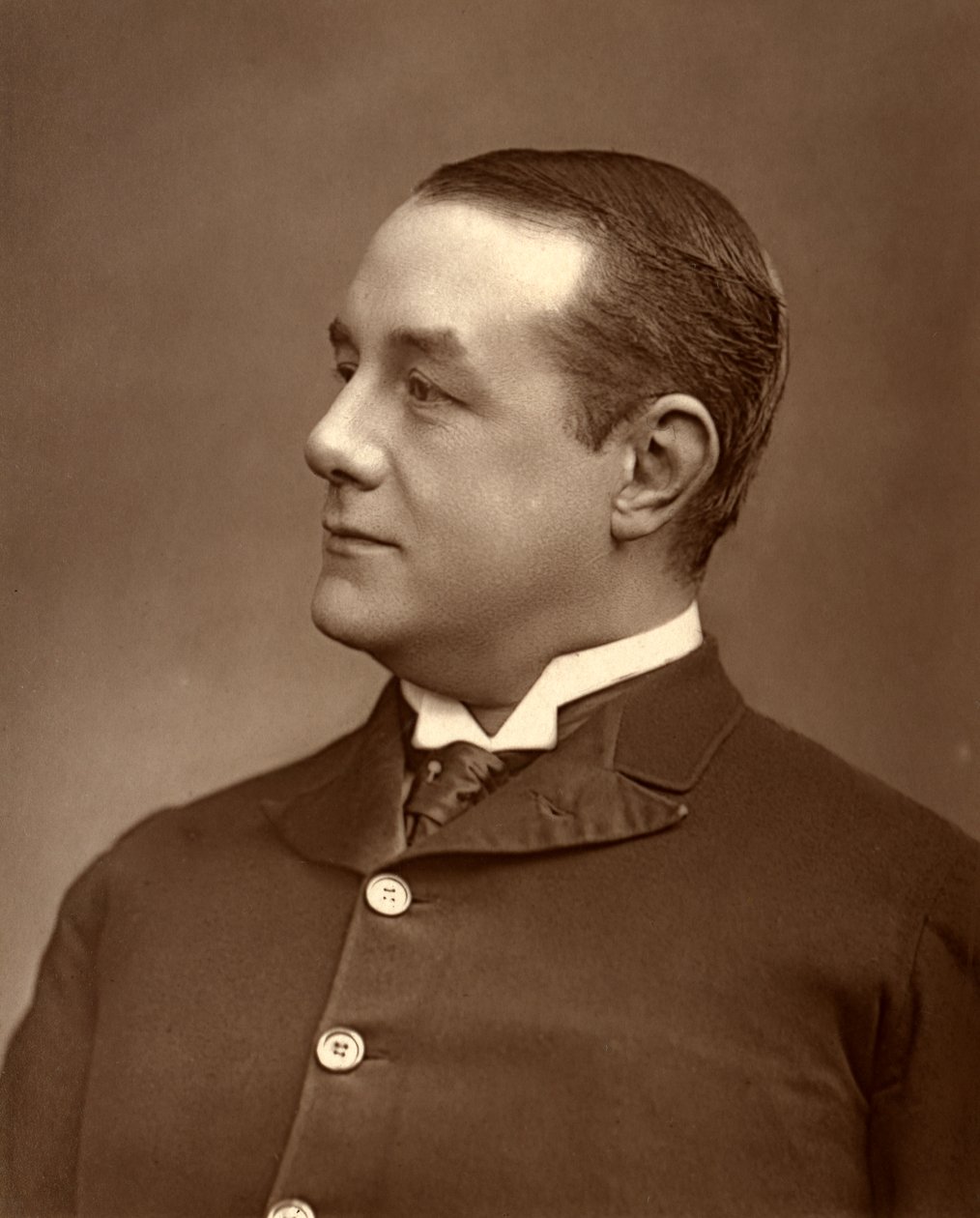 吉尔伯特·法夸尔（Gilbert Farquhar），英国演员，1887年 作者 欧内斯特·巴劳