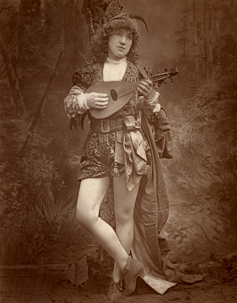 格蕾丝·霍桑（Grace Hawthorne），美国女演员，1888年。 作者 欧内斯特·巴劳