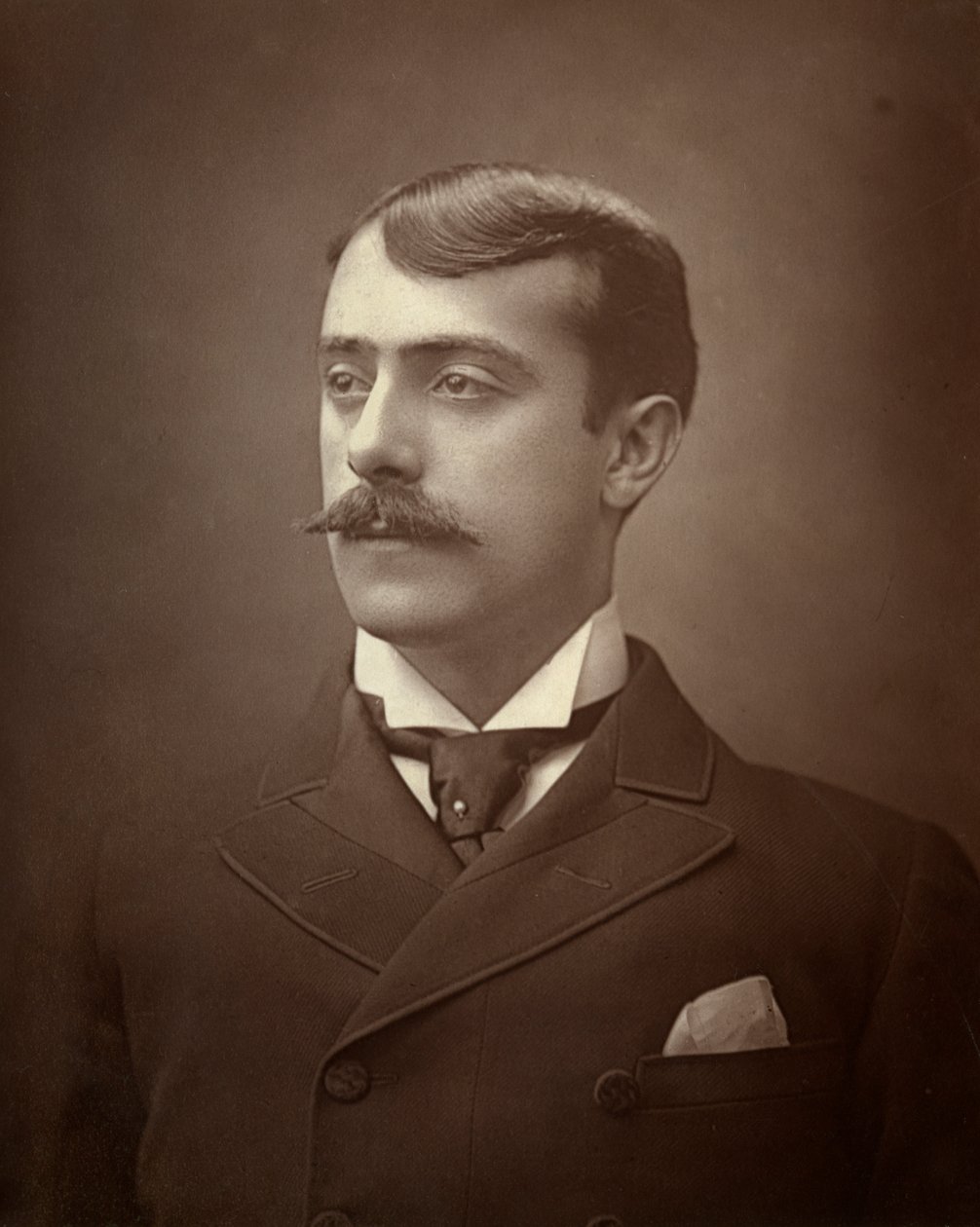 劳伦斯·考特利（Laurence Cautley），英国演员，1887年 作者 欧内斯特·巴劳