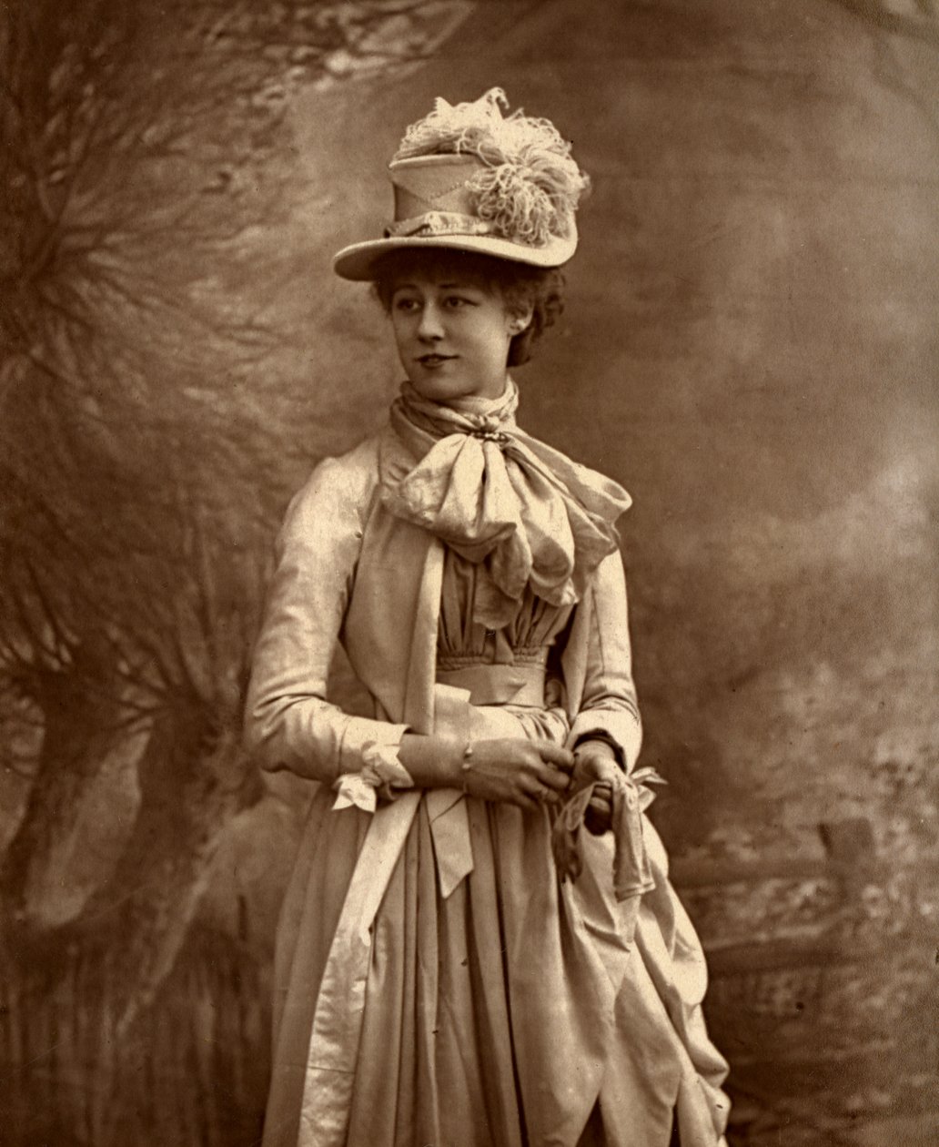 紫罗兰·范布鲁（Violet Vanbrugh），英国女演员，1887年。 作者 欧内斯特·巴劳