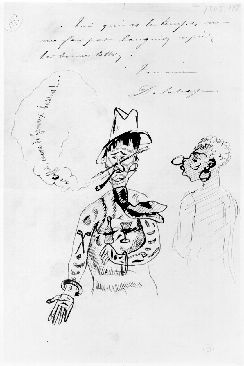 Arthur Rimbaud（1854-91）作为Caffre，1877年 作者 欧内斯特·德拉海