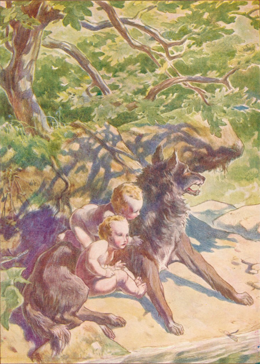 到河边来了一只狼来喝酒，c1912 1912 作者 欧内斯特·达德利·希思