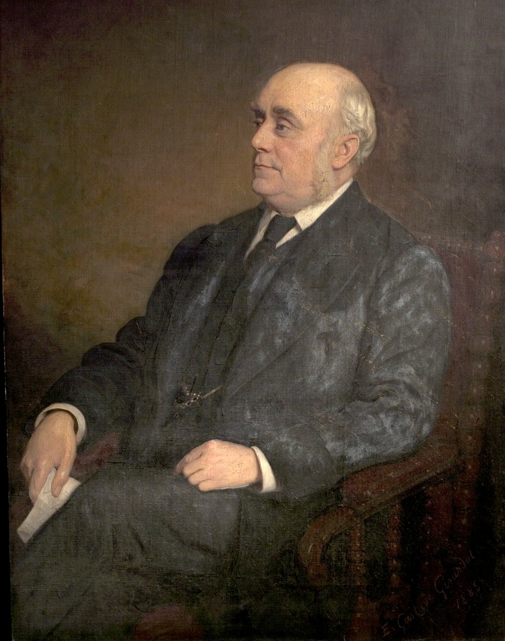 Joseph Pettifor先生，1885年 作者 欧内斯特·古斯塔夫·吉拉尔多特