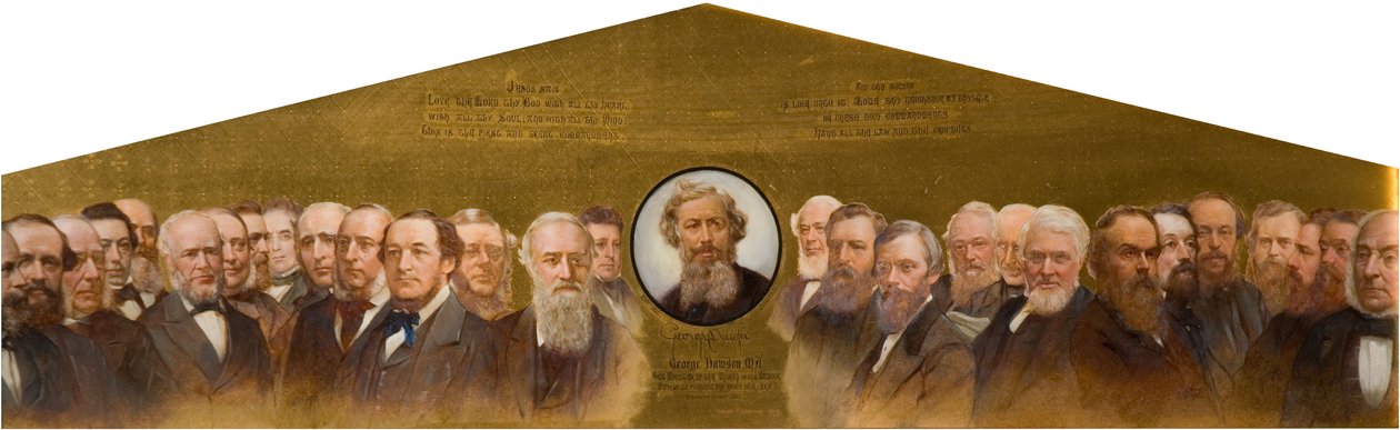 乔治-道森和他的朋友们，1879年。 作者 欧内斯特·兰开斯特·汤普森