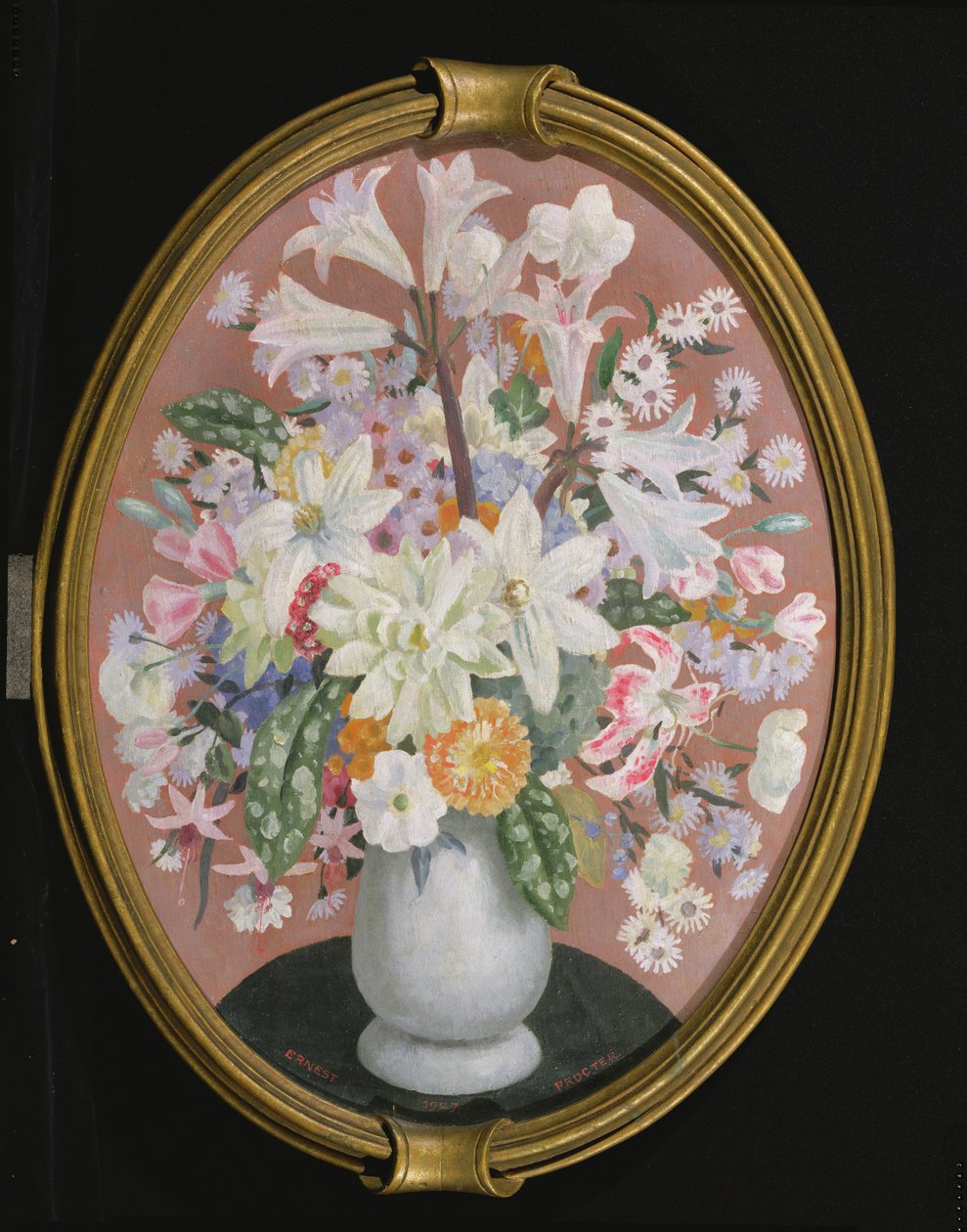花瓶里的花，1927年 作者 欧内斯特宝洁