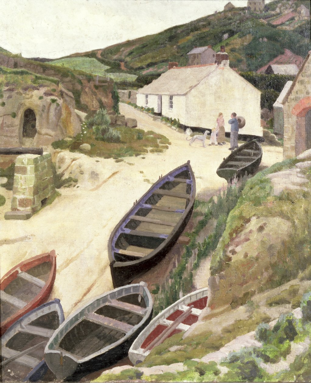 Porthgwarra，康沃尔郡 作者 欧内斯特宝洁