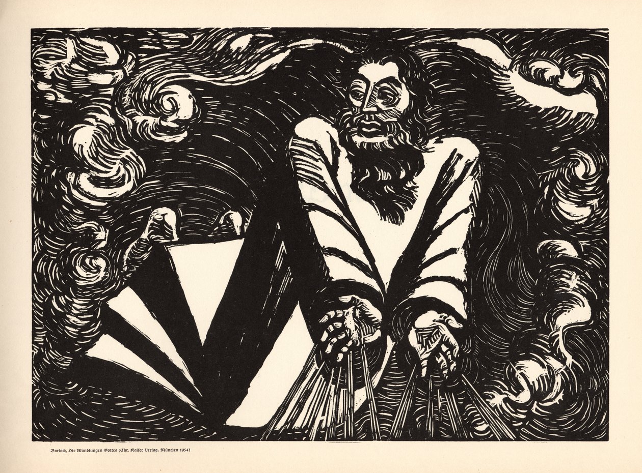 上帝的转变 -  1  - 第一天 作者 恩斯特·巴拉赫（Ernst Barlach）