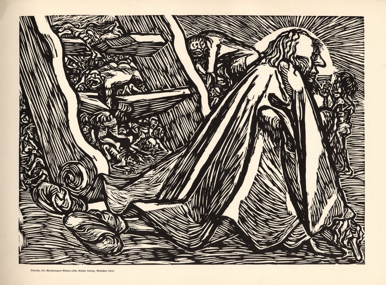 上帝的转变 - 神圣的乞丐 作者 恩斯特·巴拉赫（Ernst Barlach）