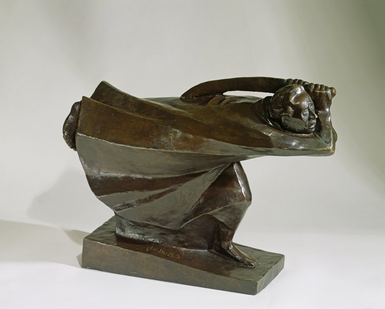 复仇者，1914年（青铜） 作者 恩斯特·巴拉赫（Ernst Barlach）