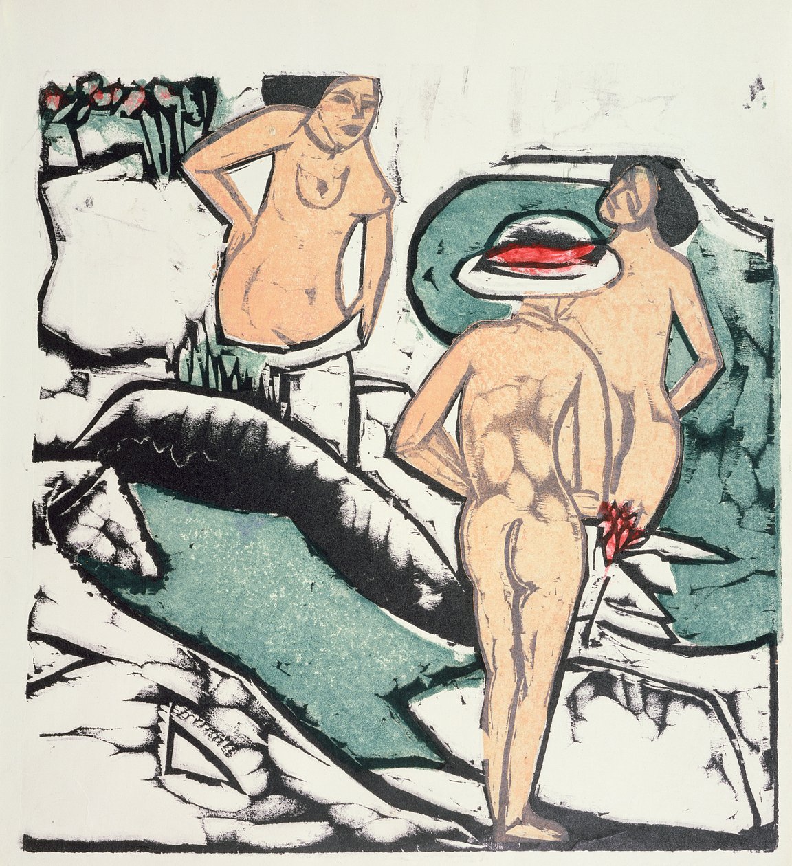 裸女 作者 恩斯特·路德维希·基希纳