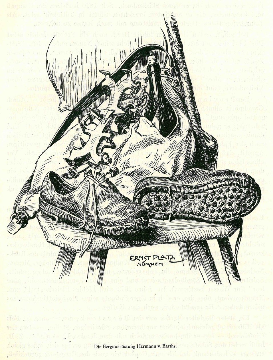 山地设备Hermann von Barths 作者 严肃的地方