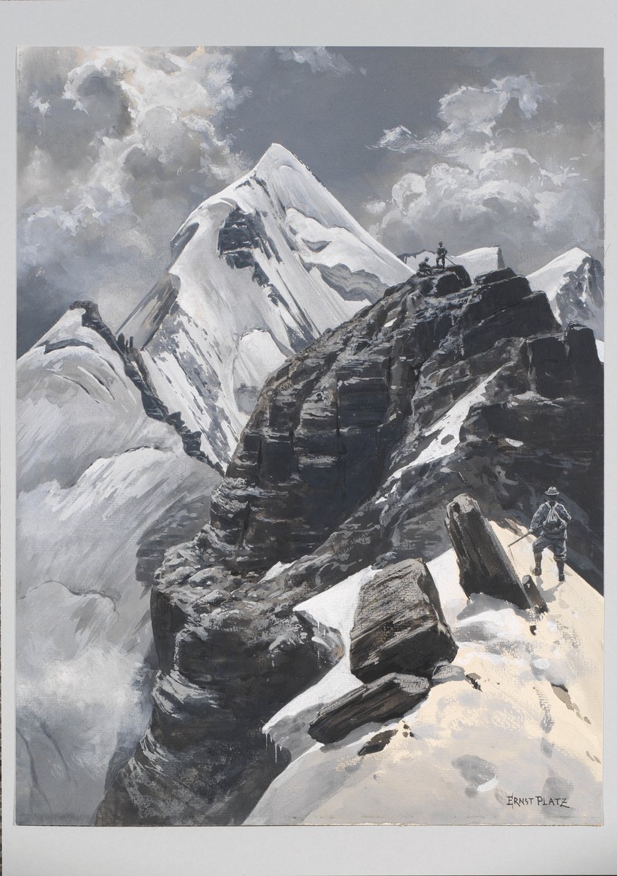 Ernst Platz，Schollhornplatte，Watzmann Ostwand 作者 严肃的地方