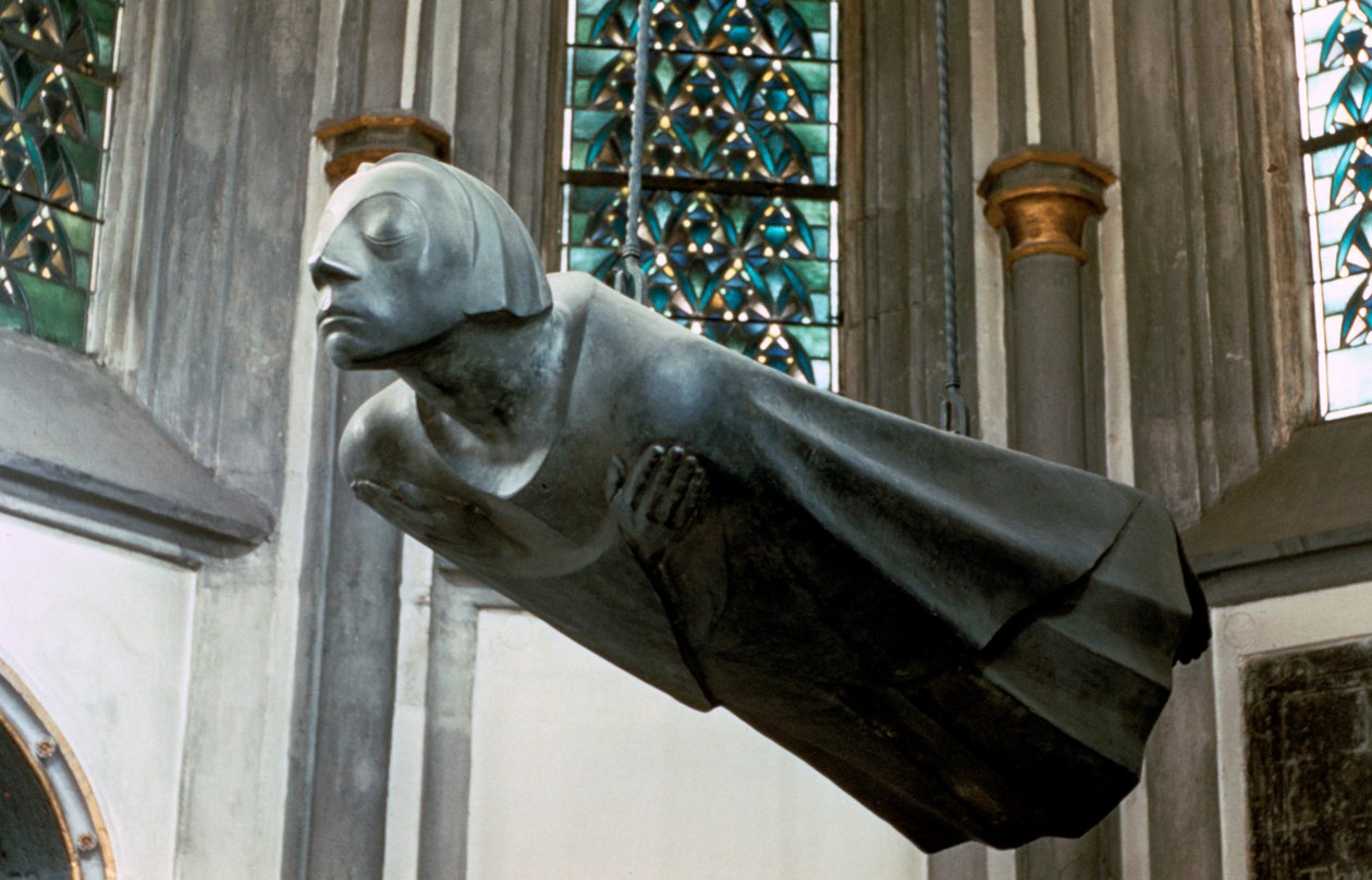 战争纪念碑，天使，1927年 作者 恩斯特·巴拉赫（Ernst Barlach）