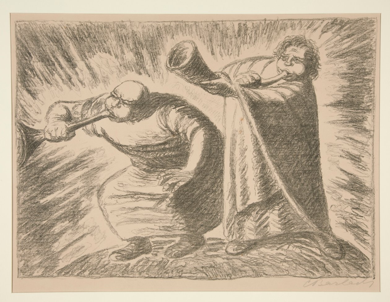 新的一天 作者 恩斯特·巴拉赫（Ernst Barlach）