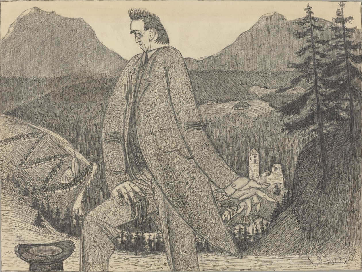 高山的男人 作者 恩斯特·巴拉赫（Ernst Barlach）