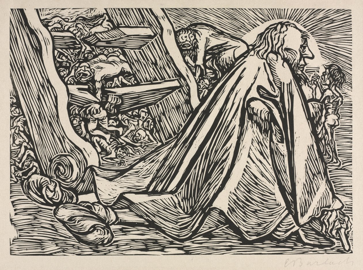 上帝的转变  神圣的乞丐 作者 恩斯特·巴拉赫（Ernst Barlach）
