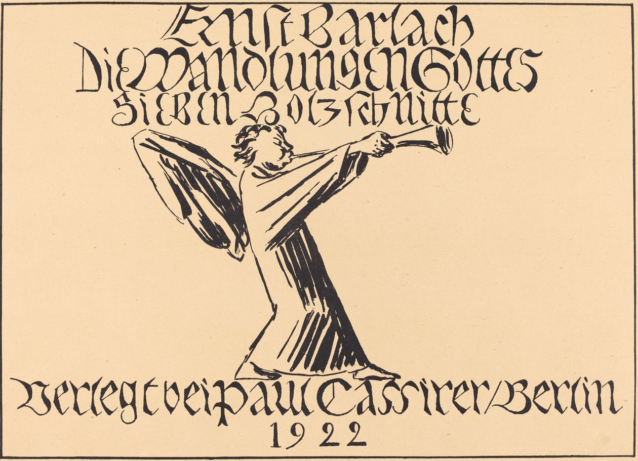 标题页 作者 恩斯特·巴拉赫（Ernst Barlach）