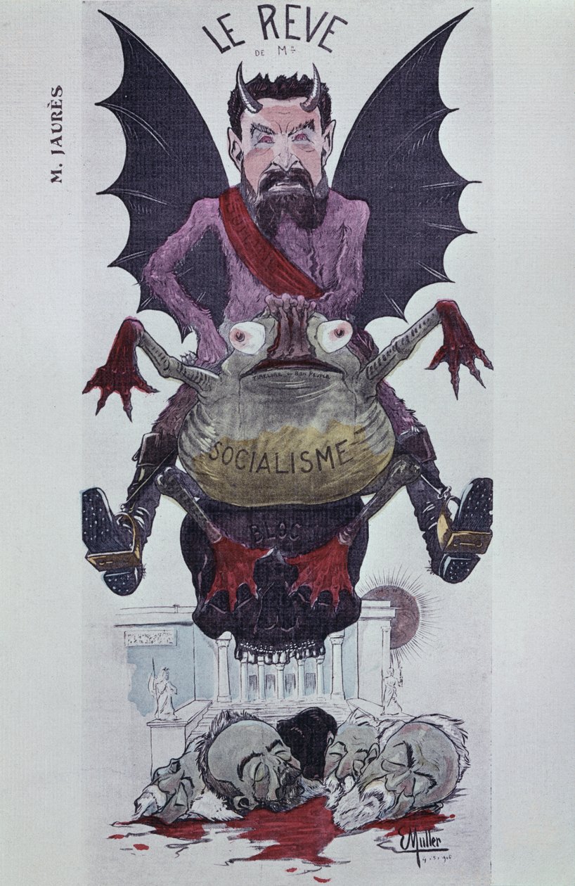 1906年的M. Jaures梦 作者 恩斯特·伊曼纽尔·穆勒（Ernst Emmanuel Muller）