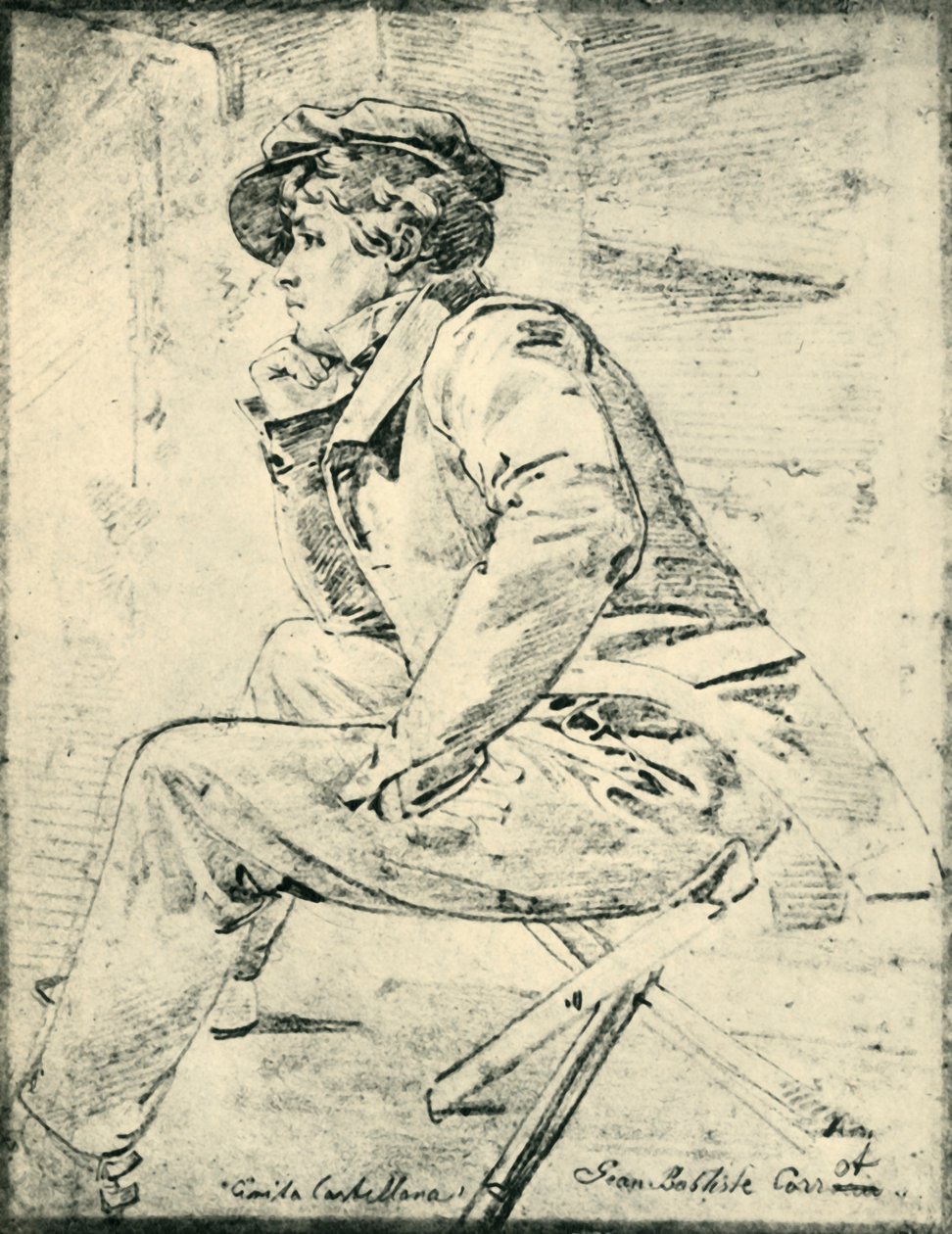 卡米尔·柯罗（Camille Corot），1826年，1943年。 作者 恩斯特·弗里斯